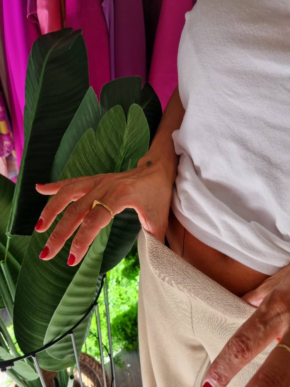 Le Chicche Pantalone Viscosa In Vendita