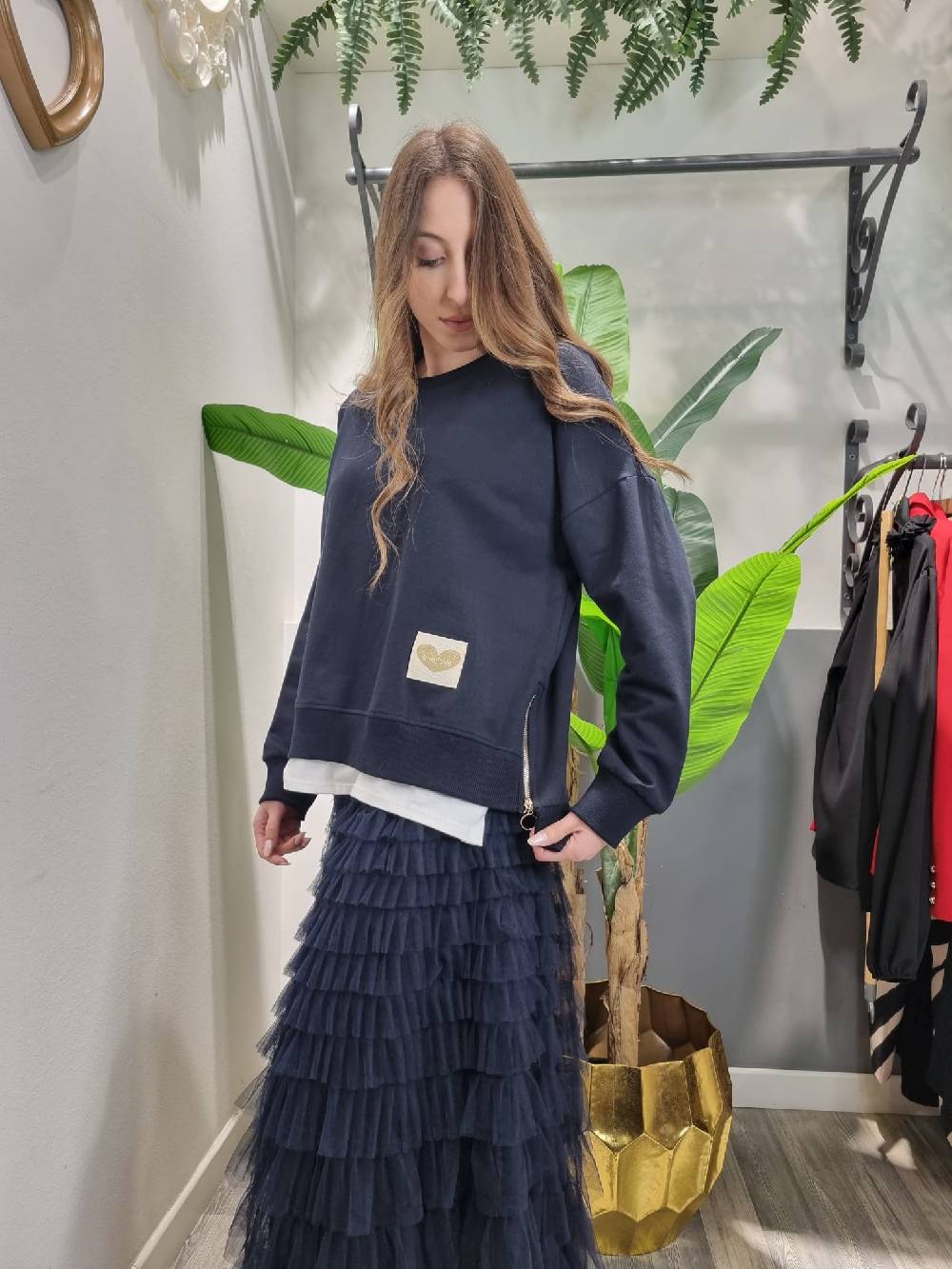 Le Chicche Felpa Cuore Black Friday Prezzi