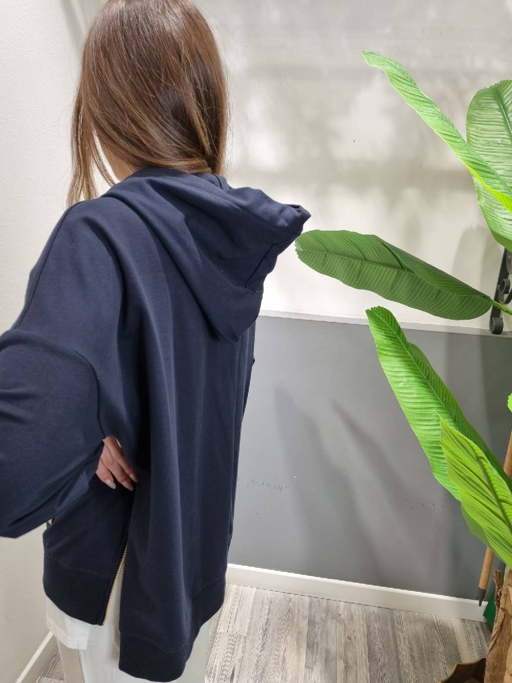 Le Chicche Felpa Cuore Cappuccio In vendita