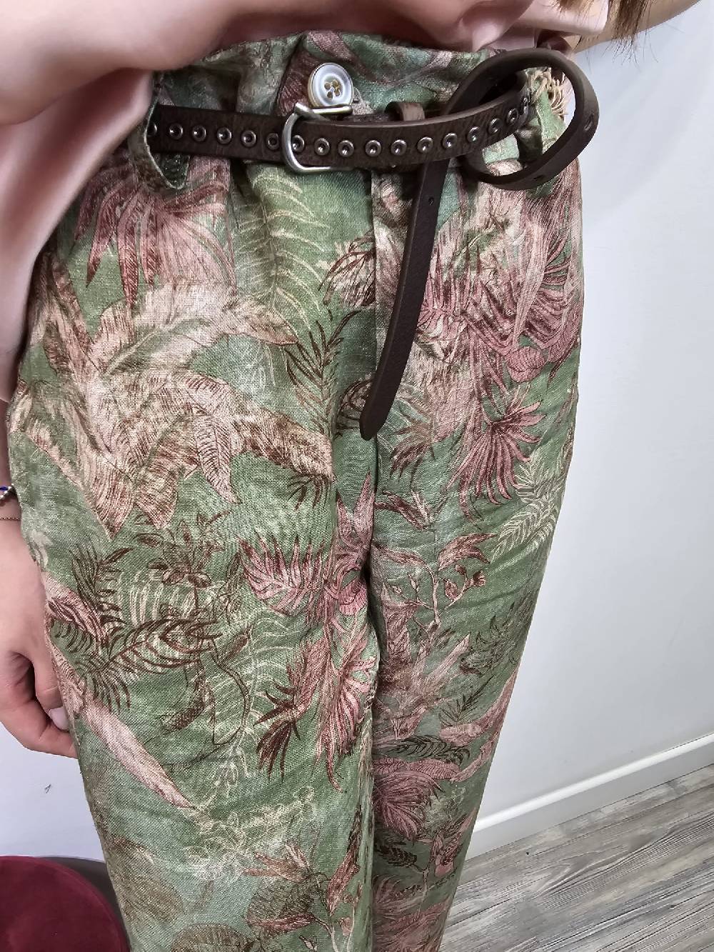 Le Chicche Pantalone Lino 951 In Saldo