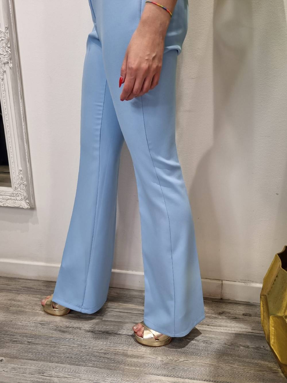 Le Chicche Pantalone Azzurro Cielo Convenienza