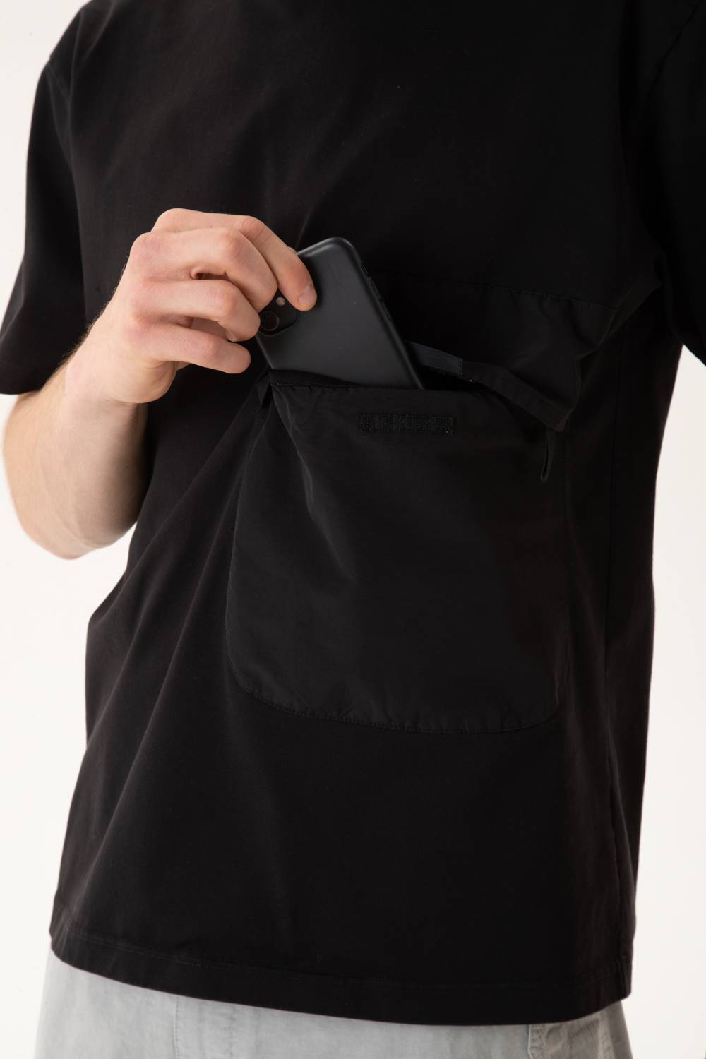 NemeN NMN_E23151T_111 [ASH JUMBO POCKET COMPACT TSHIRT] Pezzi Unici