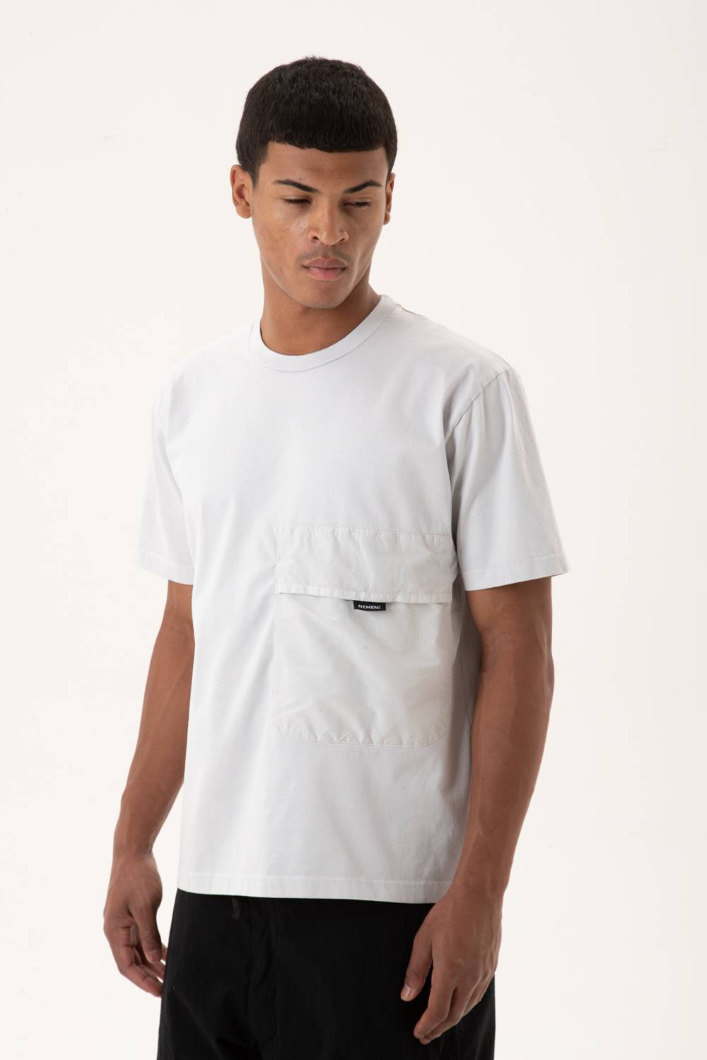 NemeN NMN_E23151T_216 [ASH JUMBO POCKET COMPACT TSHIRT] Qualità Garantita
