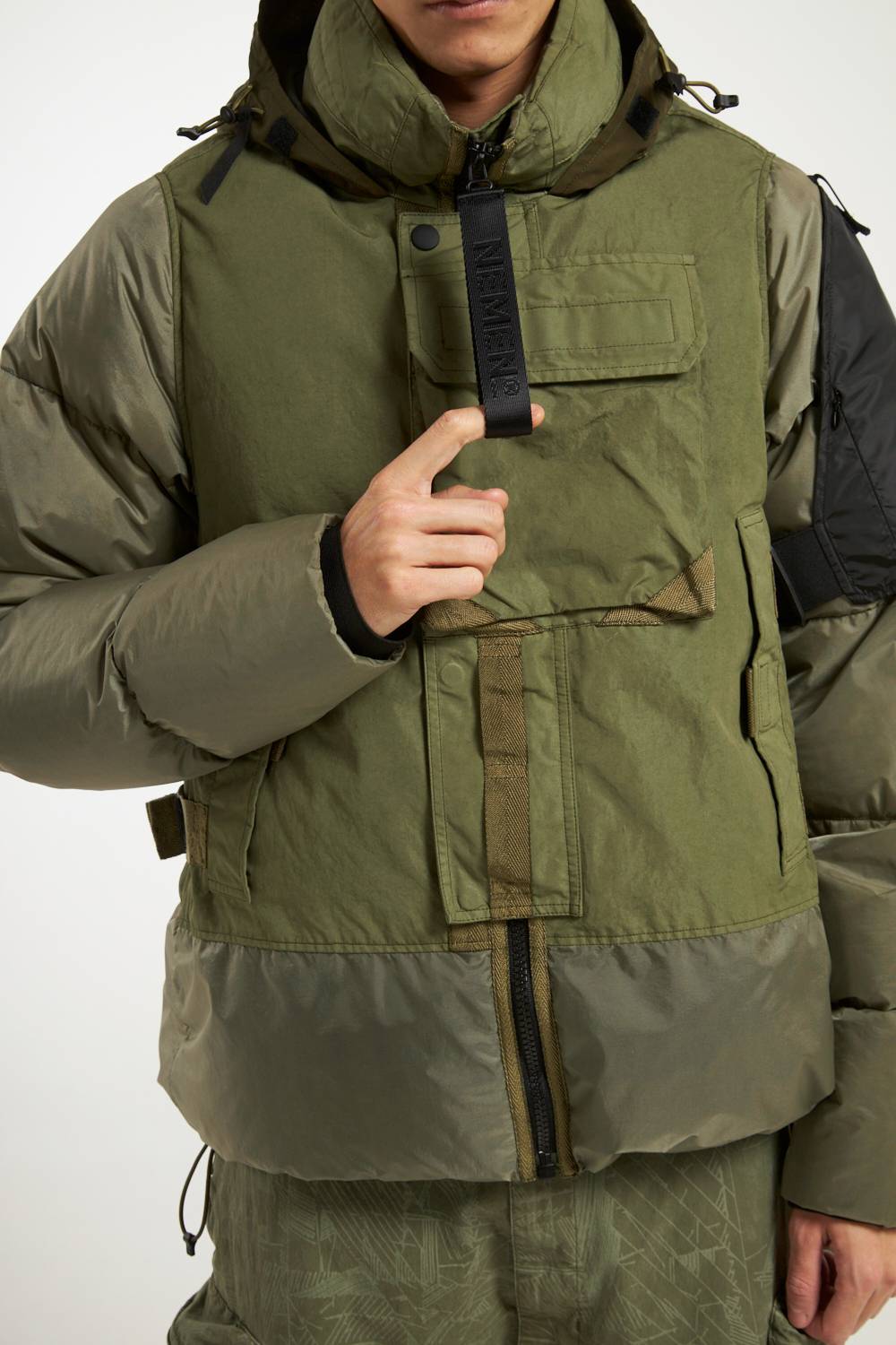 NemeN NMN_I22240_201 [ARMY – MULTIFABRIC DOWN JKT] Convenienza