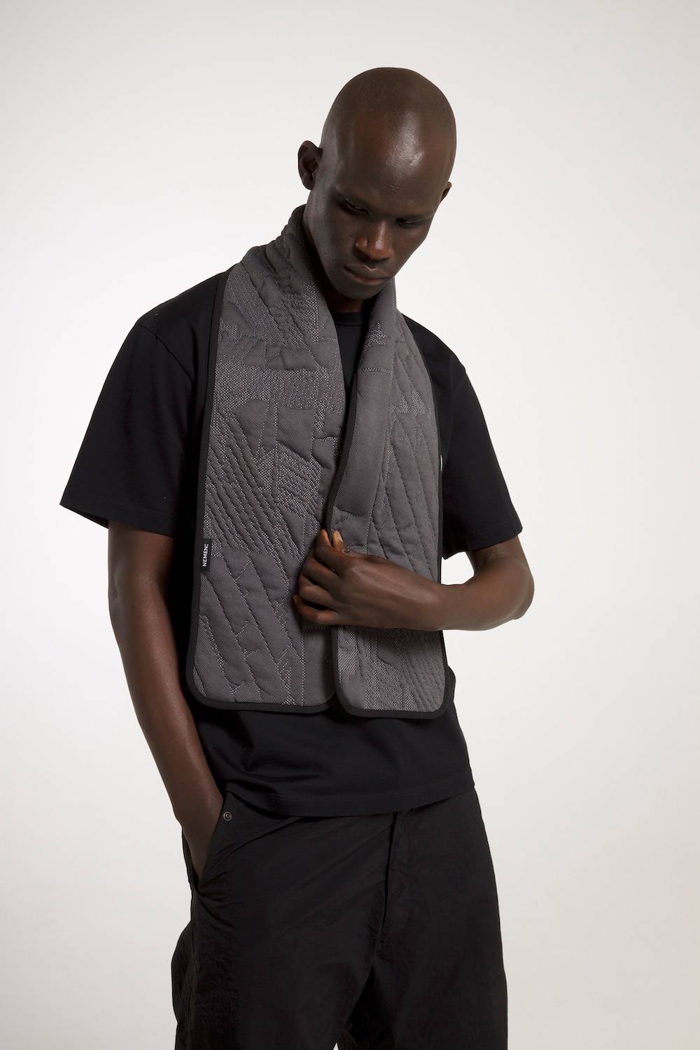 NemeN NMN_I22006AC_170 [HYPERLINES SCARF] Hotsell