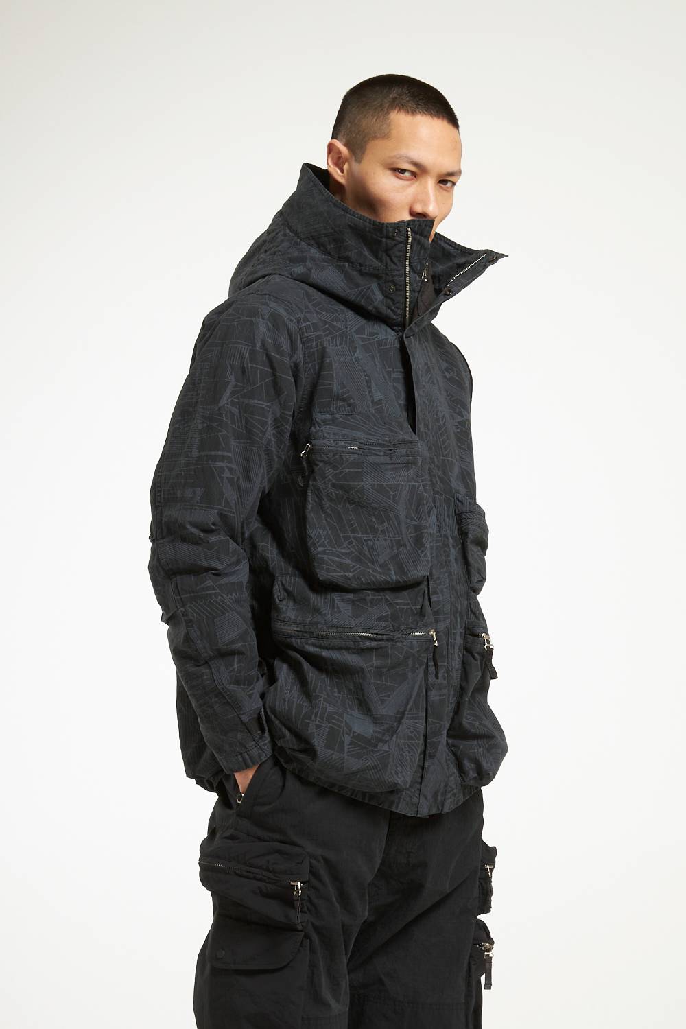 NemeN NMN_I22239/1_111 [JAVA MULTIPOCKET PARACHUTE SMOCK] Vendite Flash