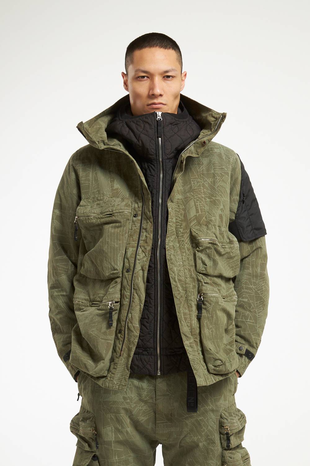 NemeN NMN_I22239/1_177 [JAVA MULTIPOCKET PARACHUTE SMOCK] Negozio