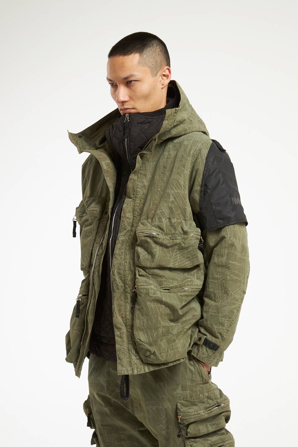 NemeN NMN_I22239/1_177 [JAVA MULTIPOCKET PARACHUTE SMOCK] Negozio