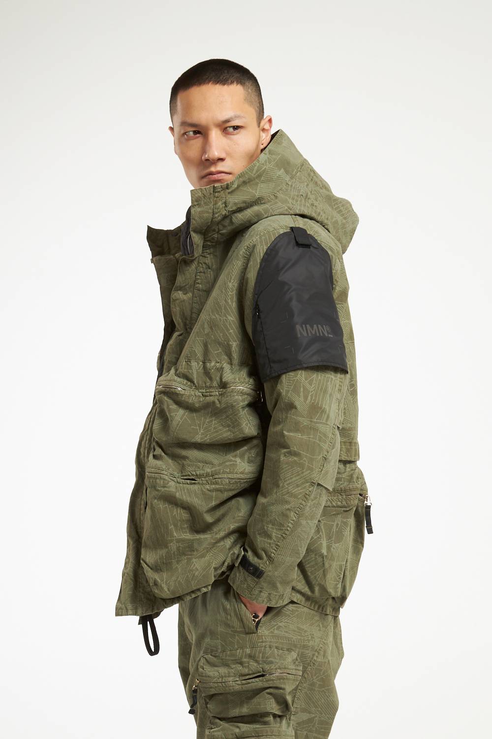 NemeN NMN_I22239/1_177 [JAVA MULTIPOCKET PARACHUTE SMOCK] Negozio