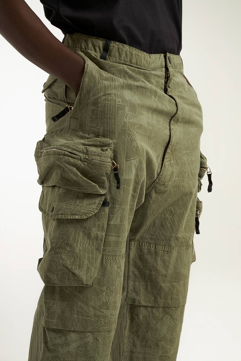 NemeN NMN_I22039P/1_177 [JAVA MULTIPOCKET PARACHUTE PANT] In Saldo