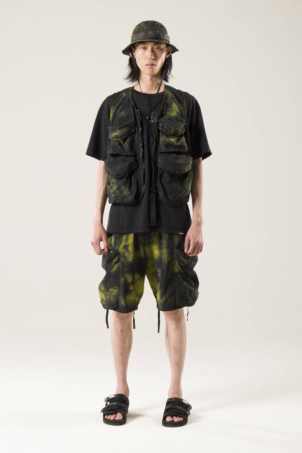 NemeN NMN_E22237_158 [TIE-DYE GUARD VEST] Consegna Veloce