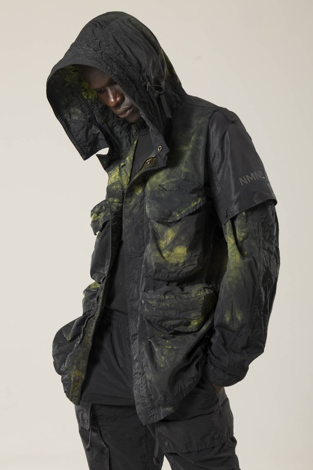 NemeN NMN_E22225_158 [TAPS TIE DYE MULTI-POCKET JKT] Promozione Limitata