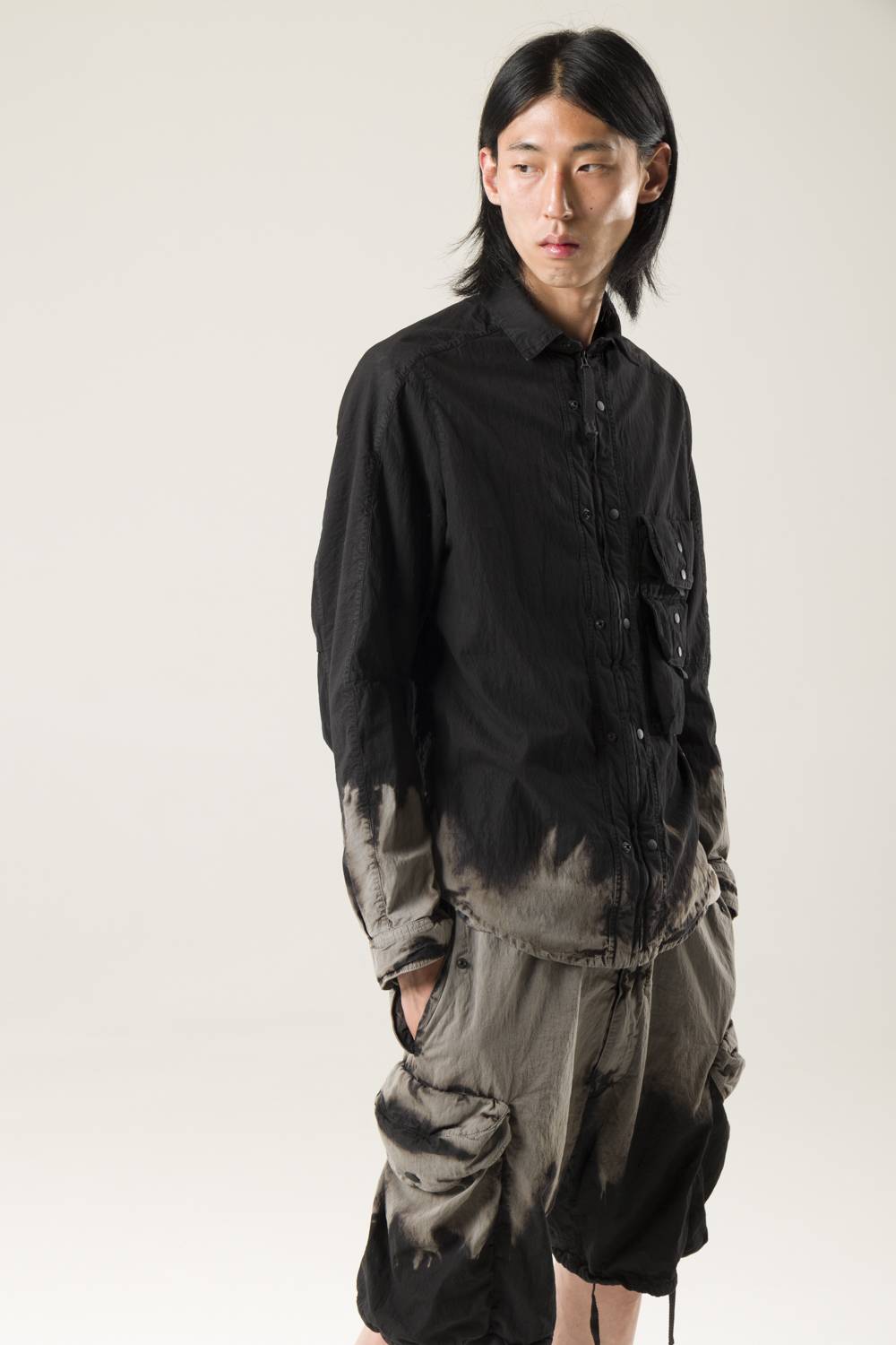 NemeN NMN_E22230_160 [ALMA DISCHARGED CARGO OVERSHIRT] Sottocosto
