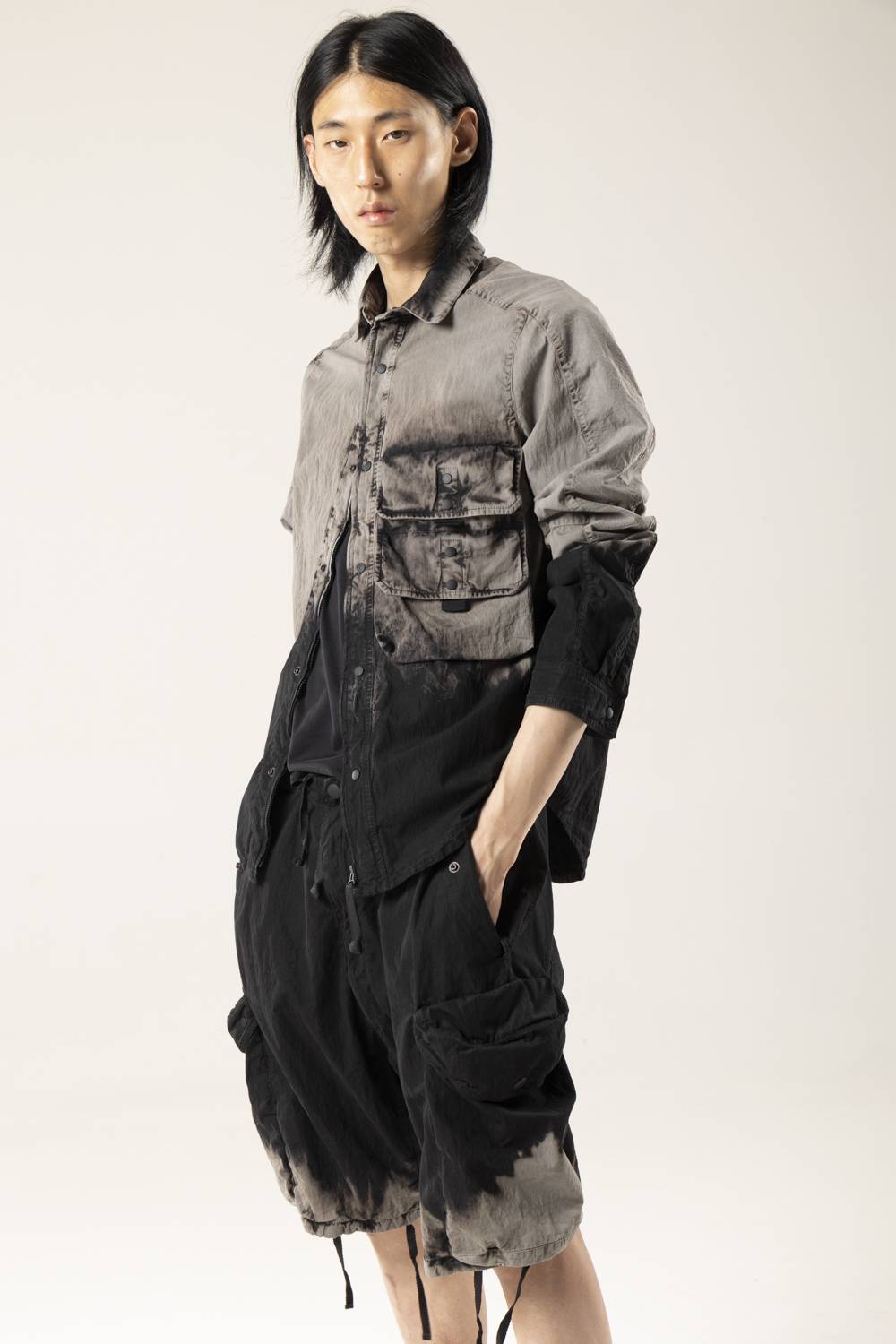 NemeN NMN_E22230_190 [ALMA DISCHARGED CARGO OVERSHIRT] Convenienza
