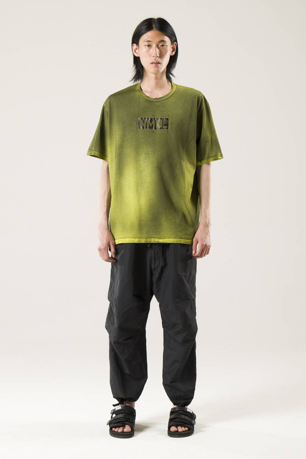 NemeN NMN_22139T_211 [VENSE HAND SPRAYED T-SHIRT] Vendita Calda