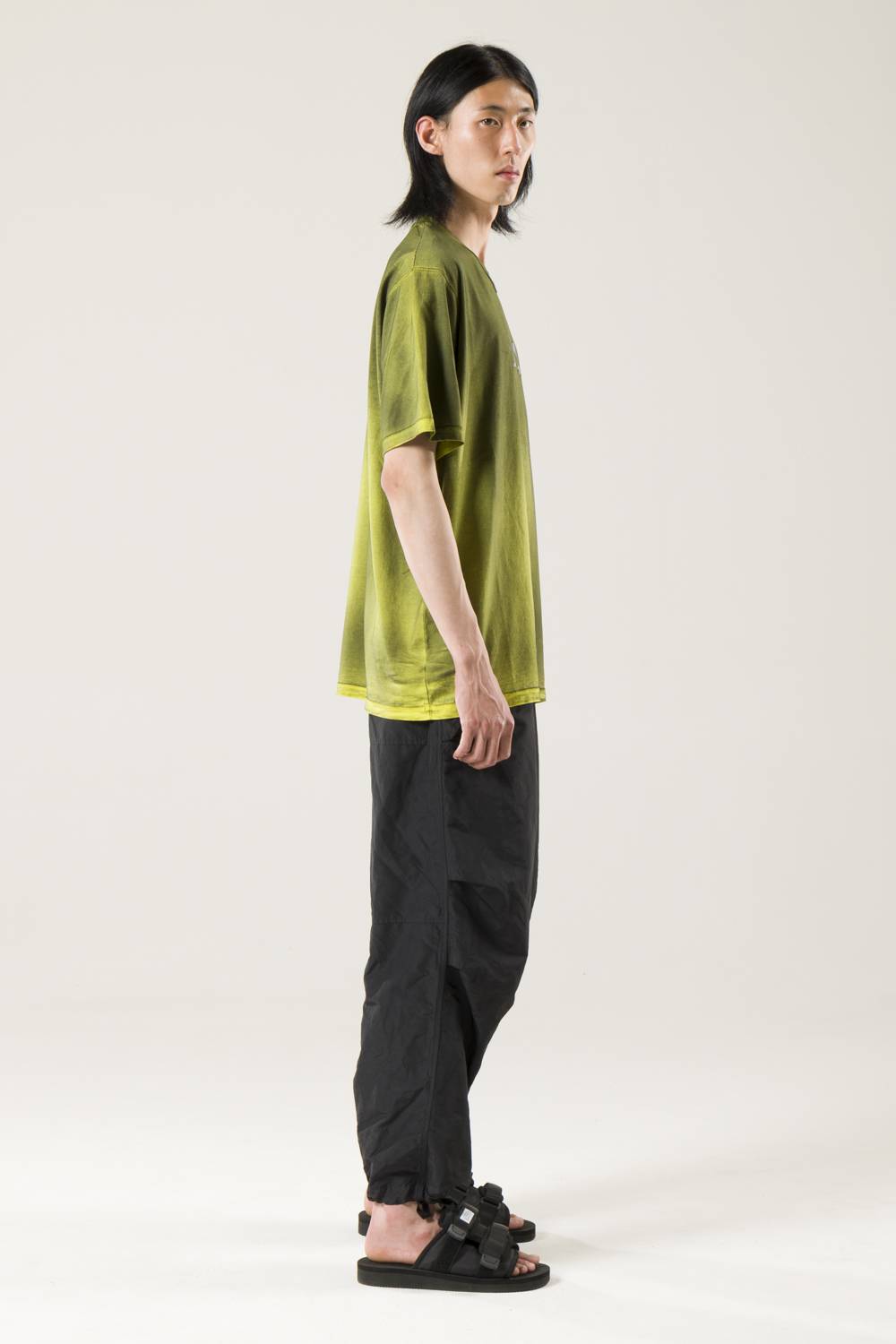 NemeN NMN_22139T_211 [VENSE HAND SPRAYED T-SHIRT] Vendita Calda
