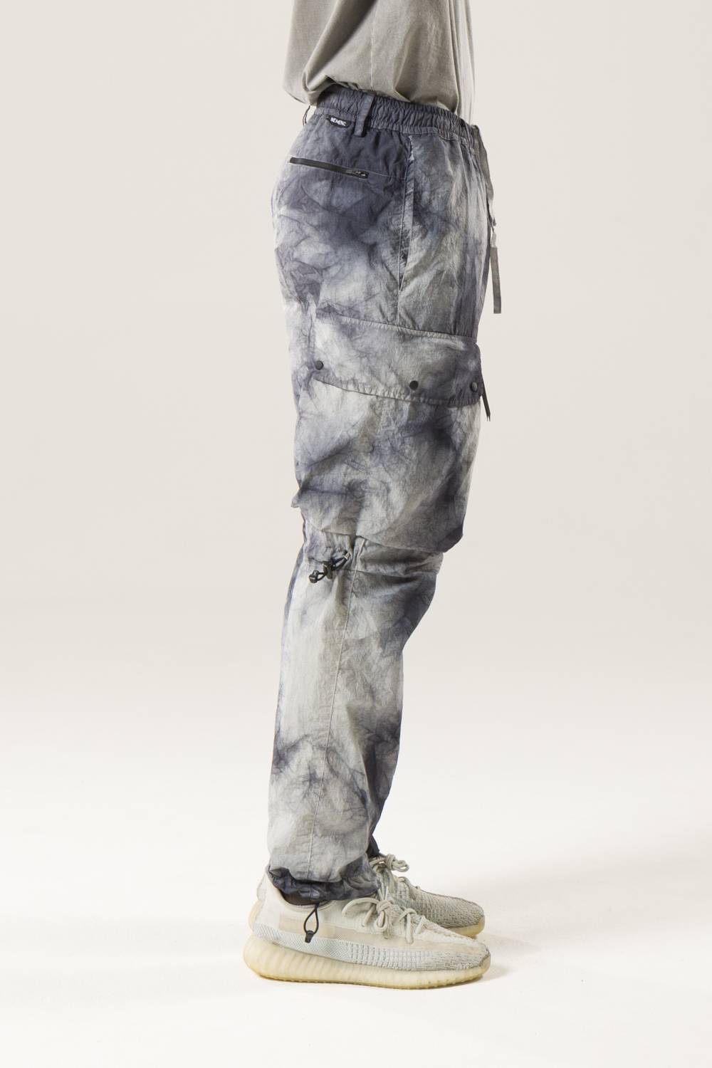 NemeN NMN_E22031P/1_120 [BRUS TIE-DYE CLIMBER CARGO PANTS] Moda