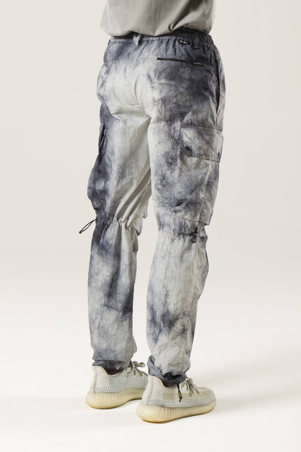 NemeN NMN_E22031P/1_120 [BRUS TIE-DYE CLIMBER CARGO PANTS] Moda
