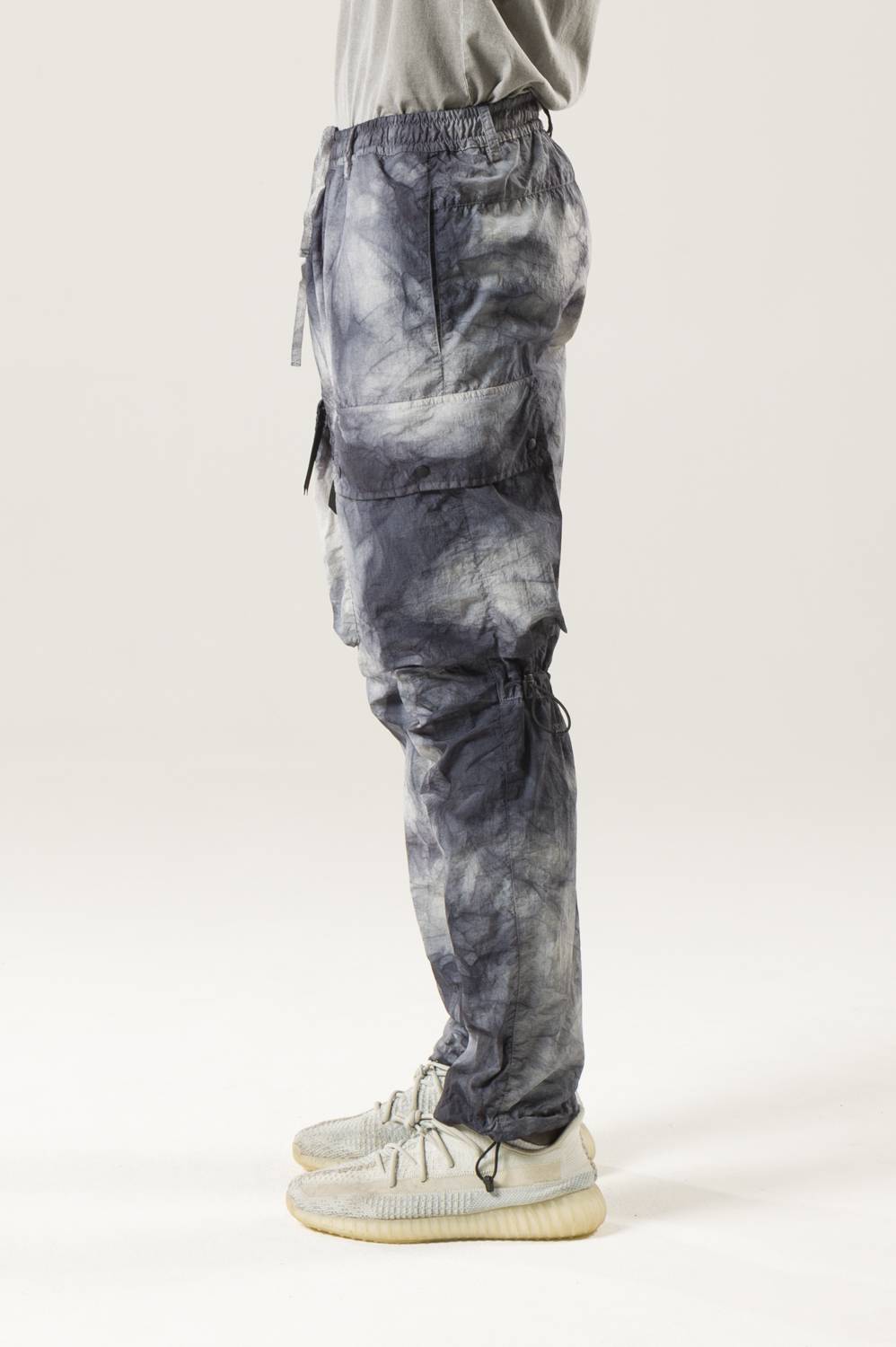 NemeN NMN_E22031P/1_120 [BRUS TIE-DYE CLIMBER CARGO PANTS] Moda