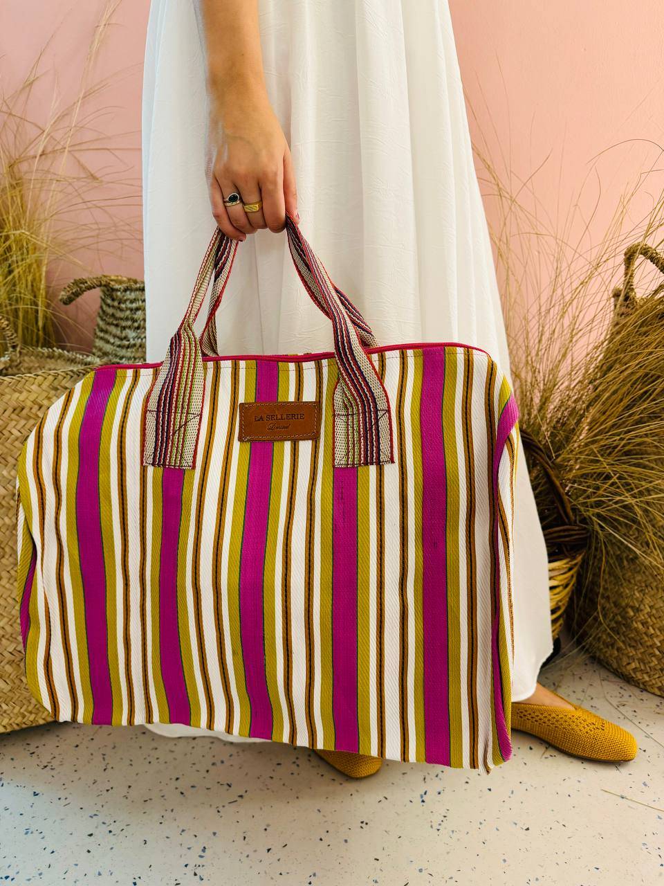 La Sellerie borsone TULUM fucsia Negozi Online