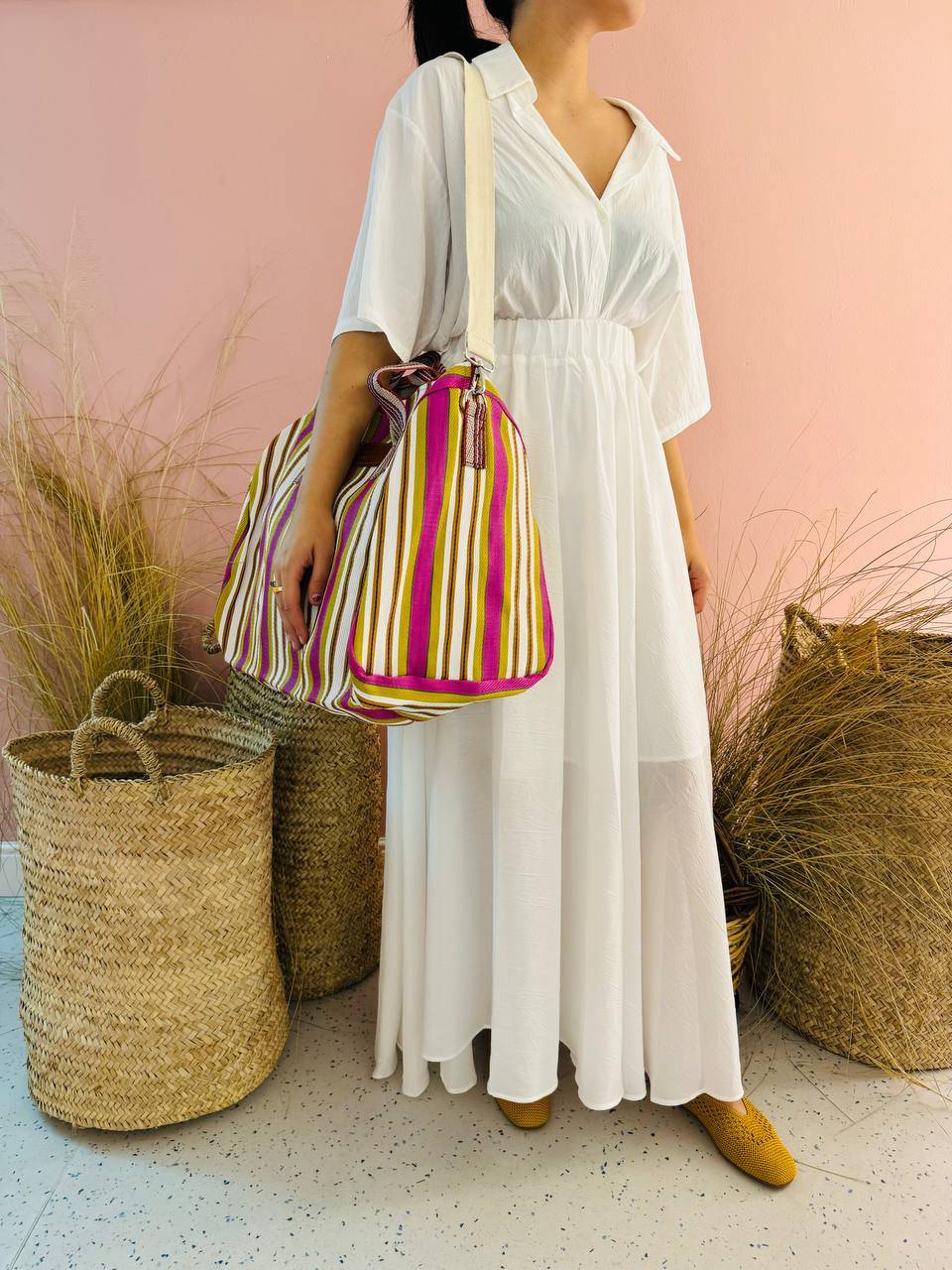 La Sellerie borsone TULUM fucsia Negozi Online