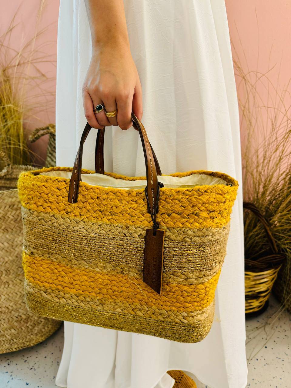 La Sellerie CONCETTA bag gialla Fino Al -60%