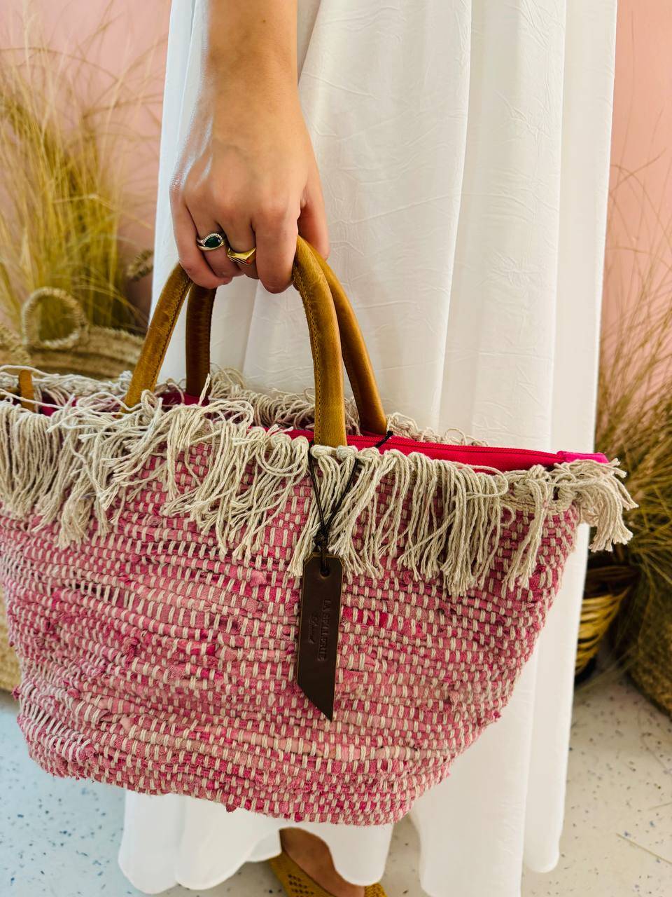 La Sellerie MASSERIA bag fucsia Sottocosto