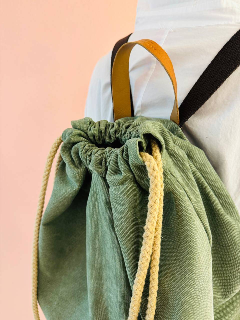 La Sellerie COUNTRY backpack green Offerta