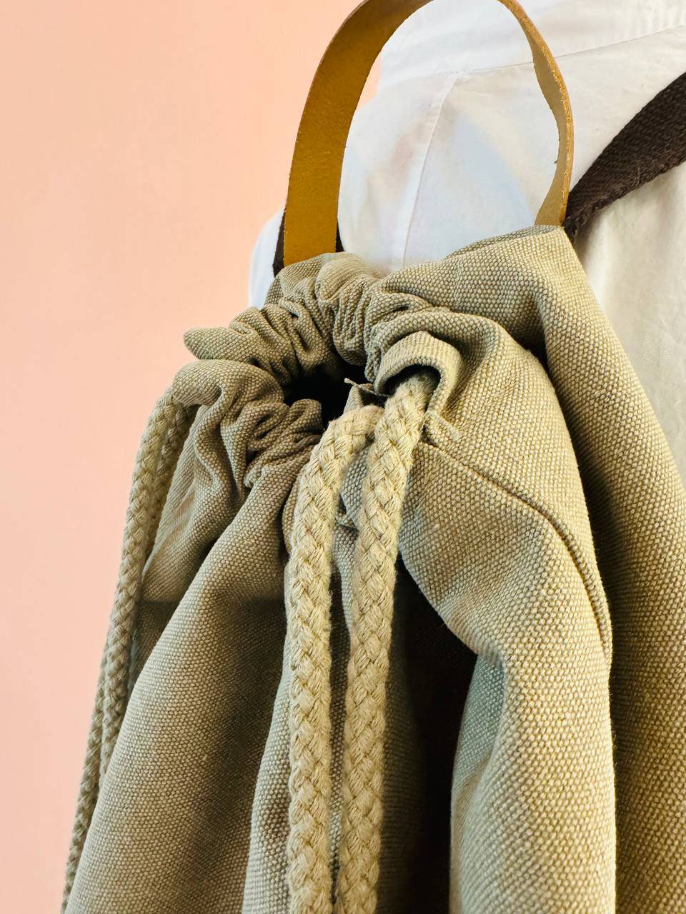 La Sellerie COUNTRY backpack beige Economico