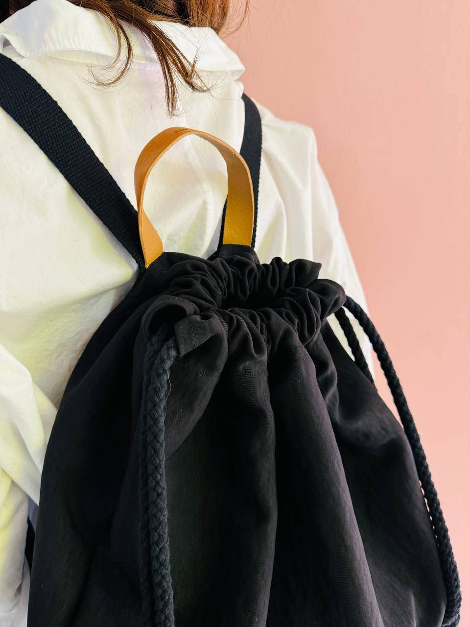 La Sellerie COUNTRY backpack black In Vendita