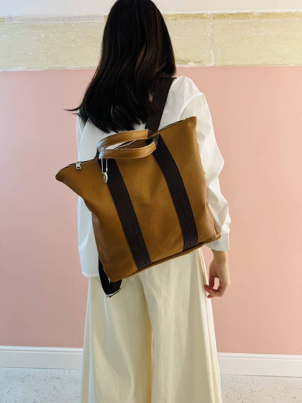 La Sellerie Zaino Borsa Milano BROWN Sottocosto
