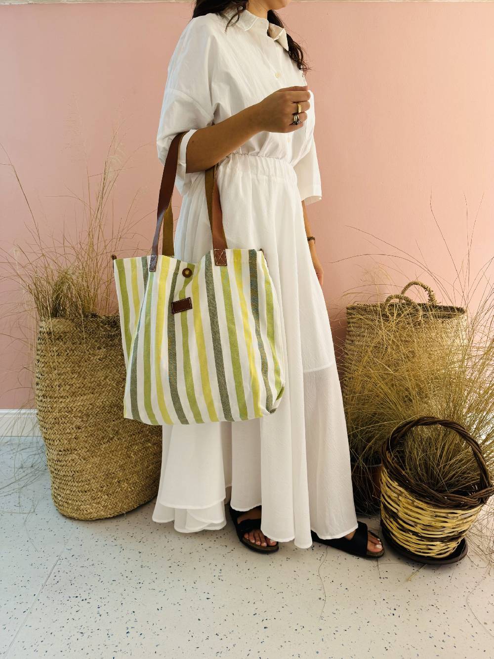 La Sellerie POP BAG Marina Verde In Saldo