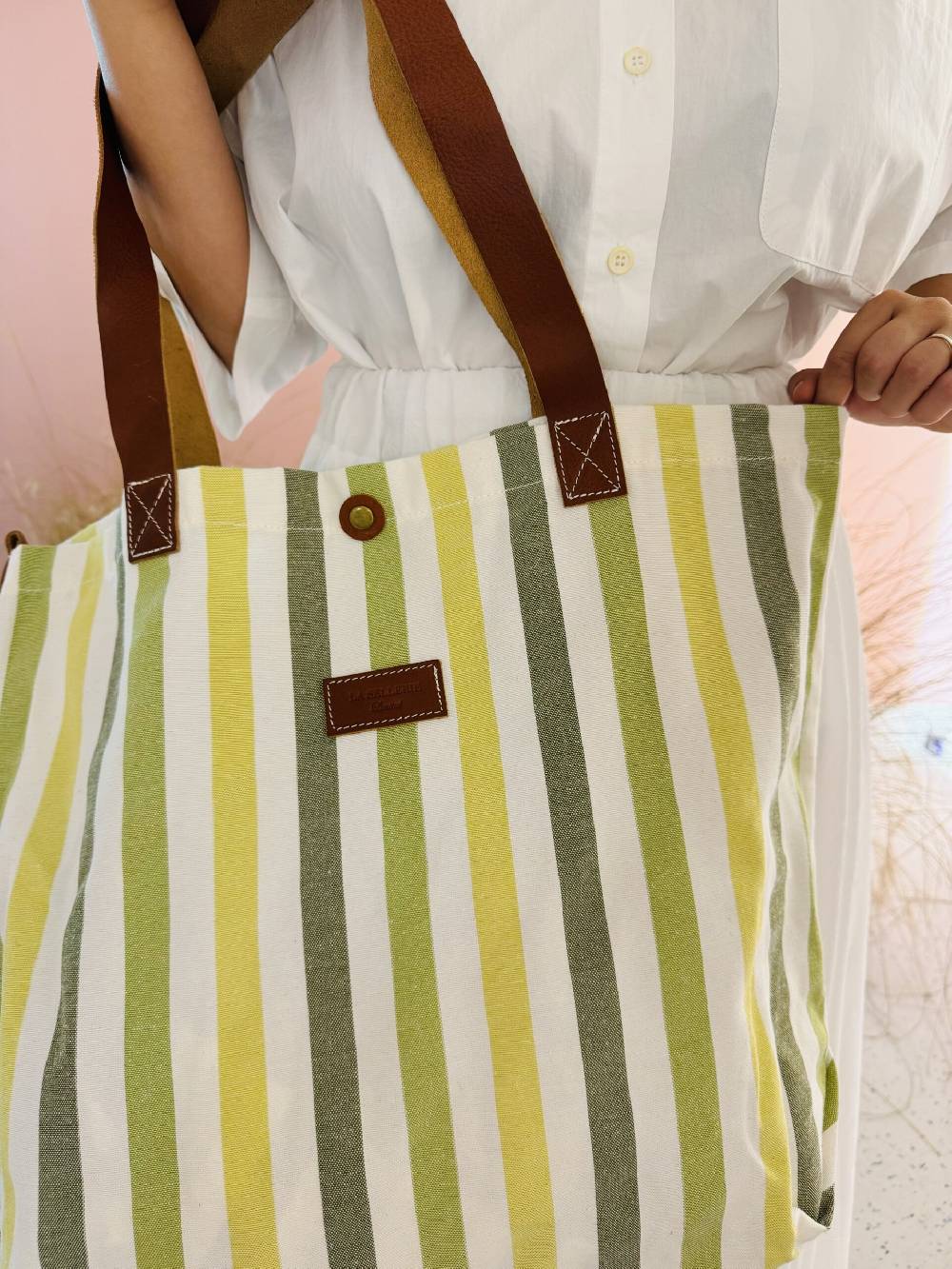 La Sellerie POP BAG Marina Verde In Saldo