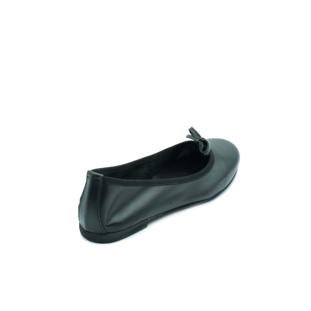 Lea Gu ballerina in nappa, fiocco frontale, tacco 10mm Qualità Garantita