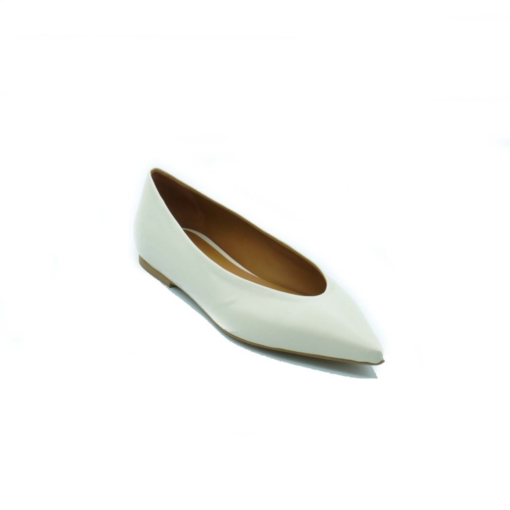 Lea Gu ballerina in nappa, tacco 10mm Negozi Online