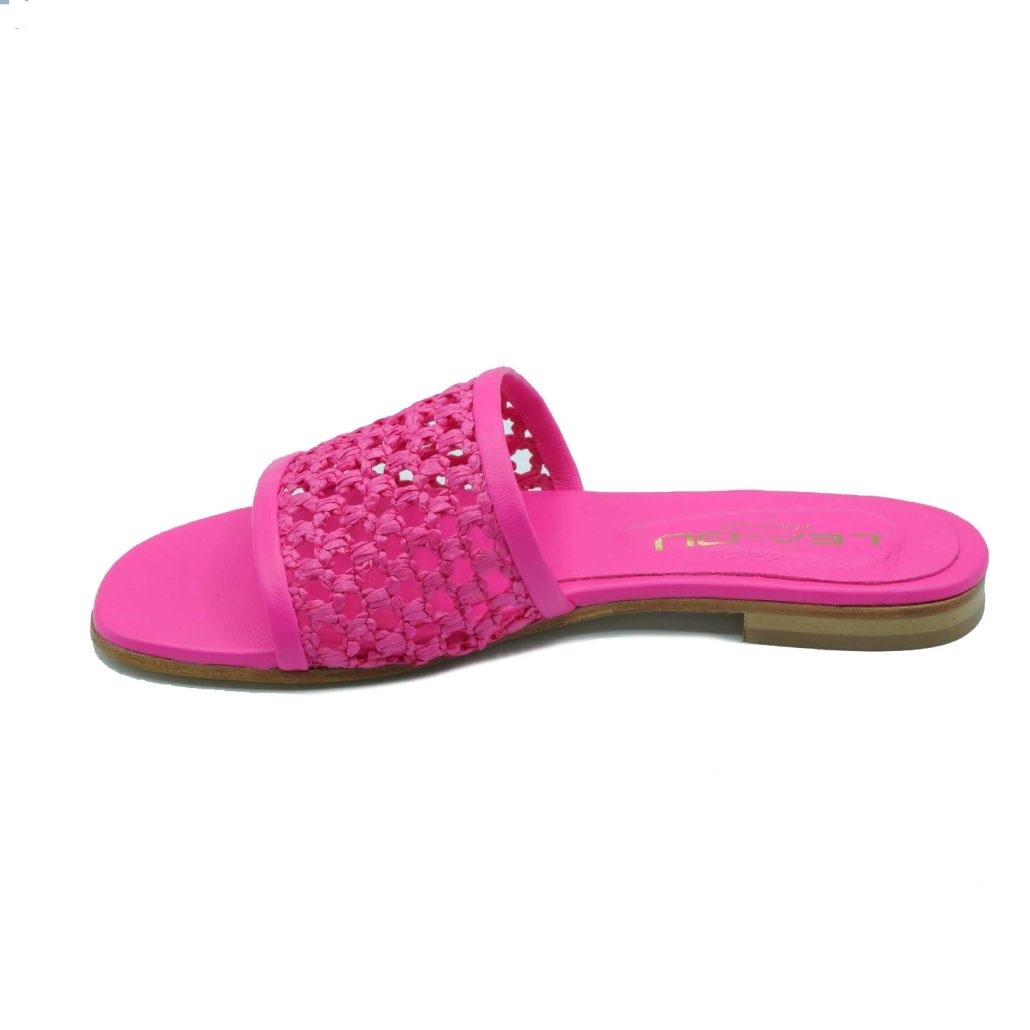 Lea Gu ciabattina in nappa, fascia frontale, tacco10mm Saldi