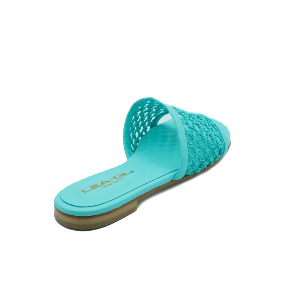 Lea Gu ciabattina in nappa, fascia frontale, tacco10mm Saldi