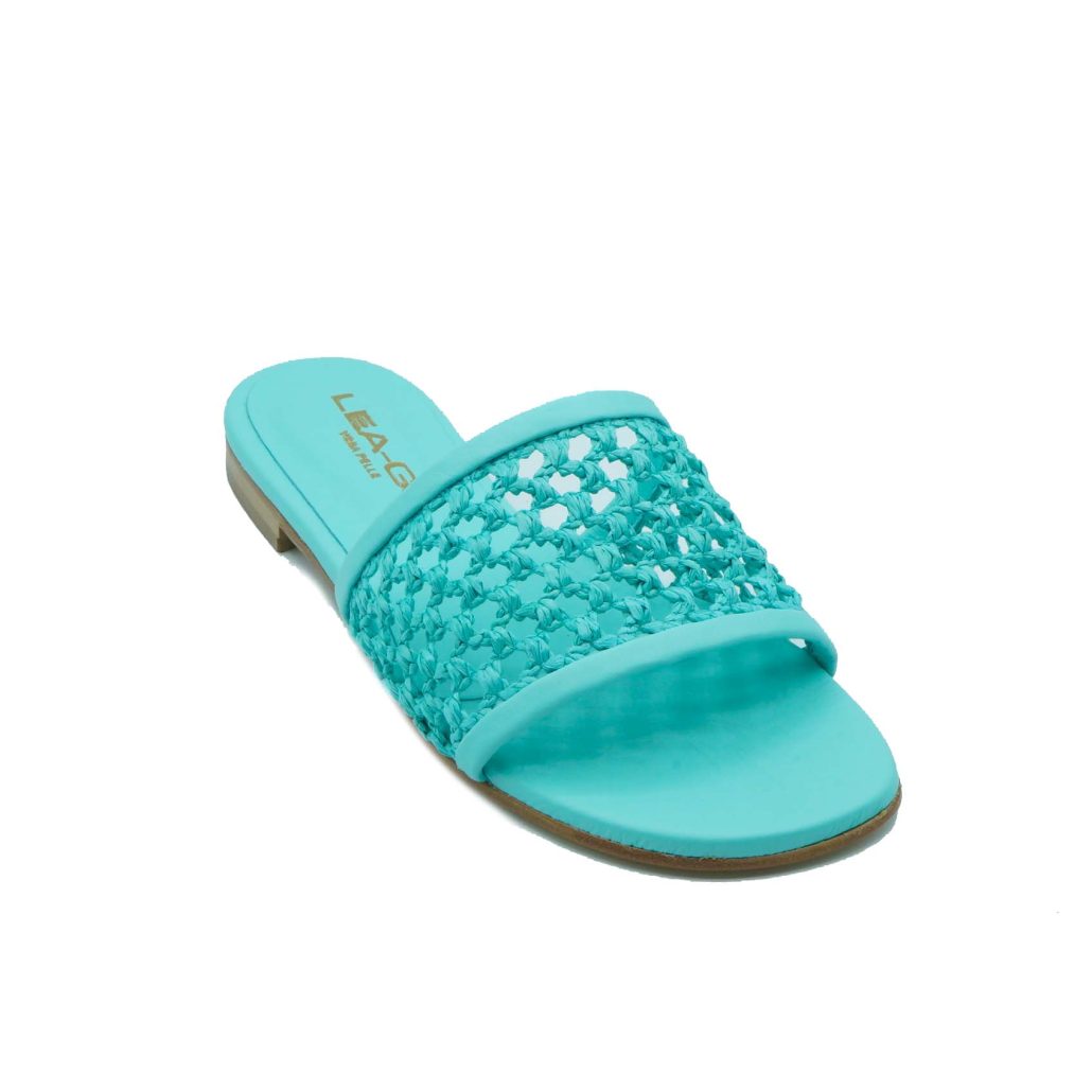 Lea Gu ciabattina in nappa, fascia frontale, tacco10mm Saldi