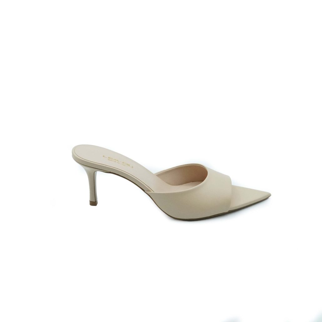 Lea Gu sandalo con tacco in nappa, fascia frontale, tacco 60mm Negozi Online
