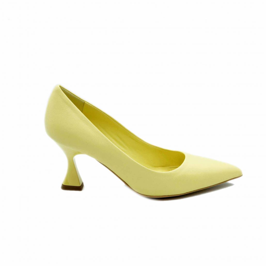 Lea Gu decollete’ in nappa , tacco in plex 70 mm Online
