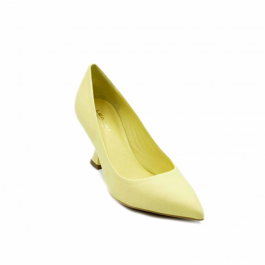 Lea Gu decollete’ in nappa , tacco in plex 70 mm Online