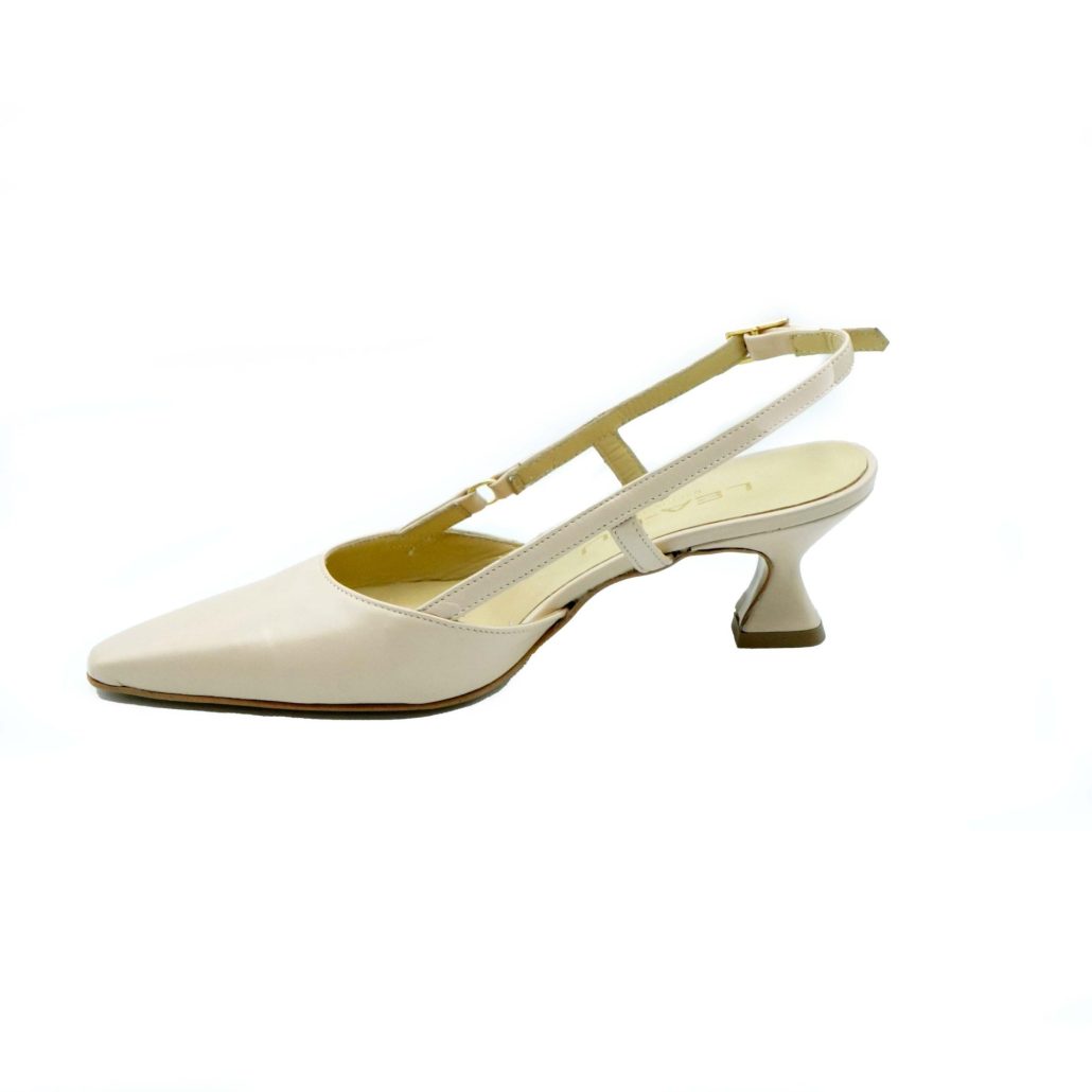 Lea Gu slingback in nappa,tacco 50mm Vendita
