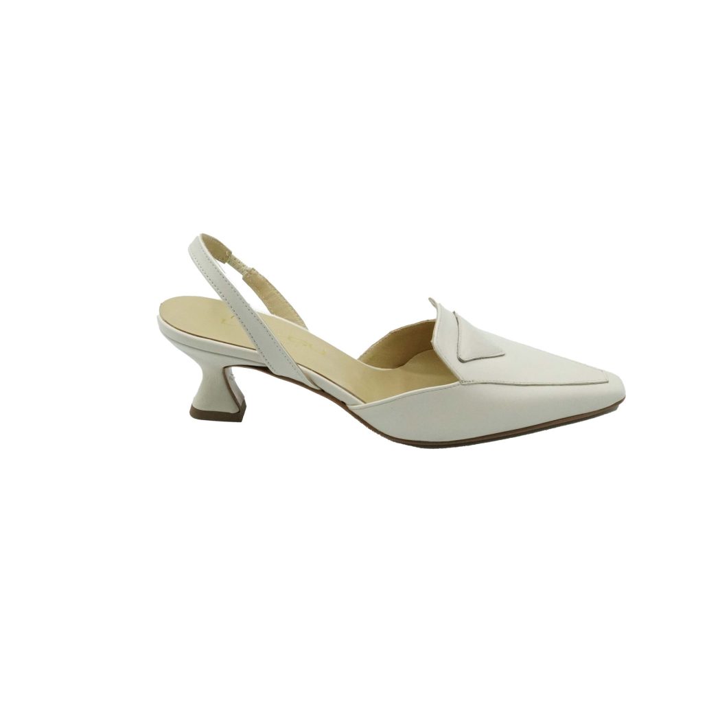 Lea Gu slingback in nappa,tacco 50mm Promozione
