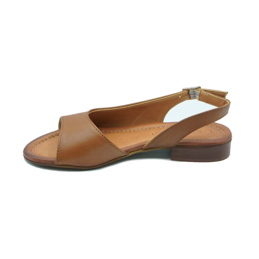 Lea Gu sandalo in nappa, fascia frontale, chiusura posteriore, tacco 20mm Offerta