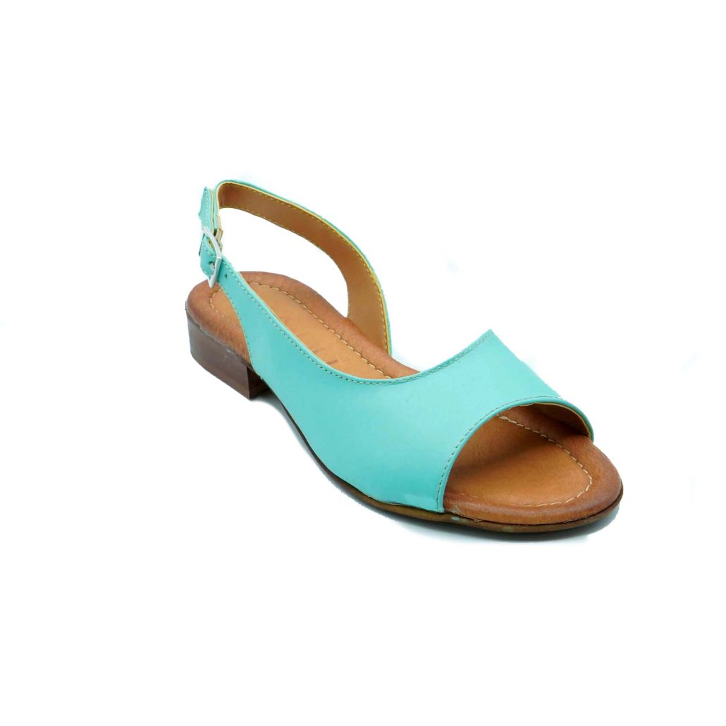 Lea Gu sandalo in nappa, fascia frontale, chiusura posteriore, tacco 20mm Offerta