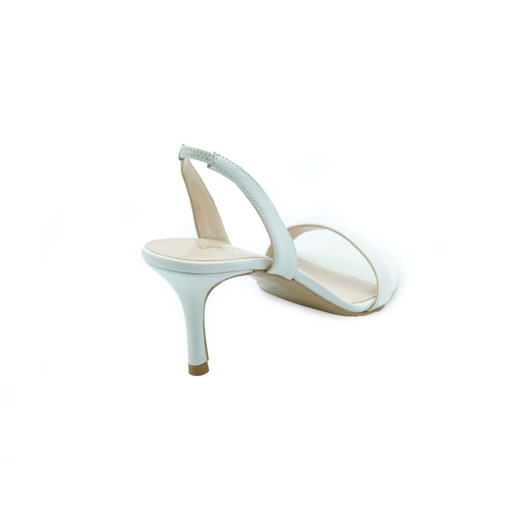 Lea Gu sandalo in nappa, fascia frontale, cinturino posteriore, tacco 60mm Online