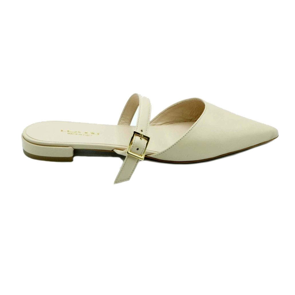 Lea Gu slingback in nappa, cinturino frontale, tacco 10mm Moda