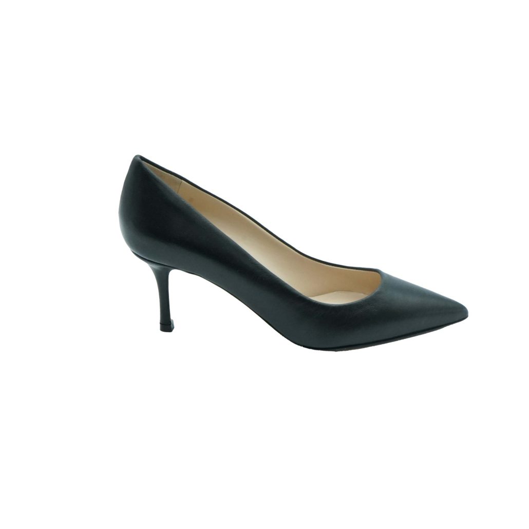 Lea Gu scarpa con tacco in nappa, tacco 65mm