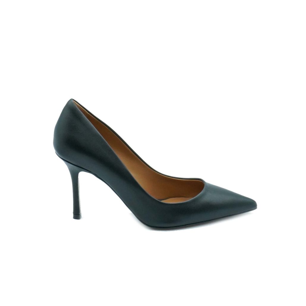 Lea Gu scarpa con tacco in nappa, tacco 85mm Vendita Calda