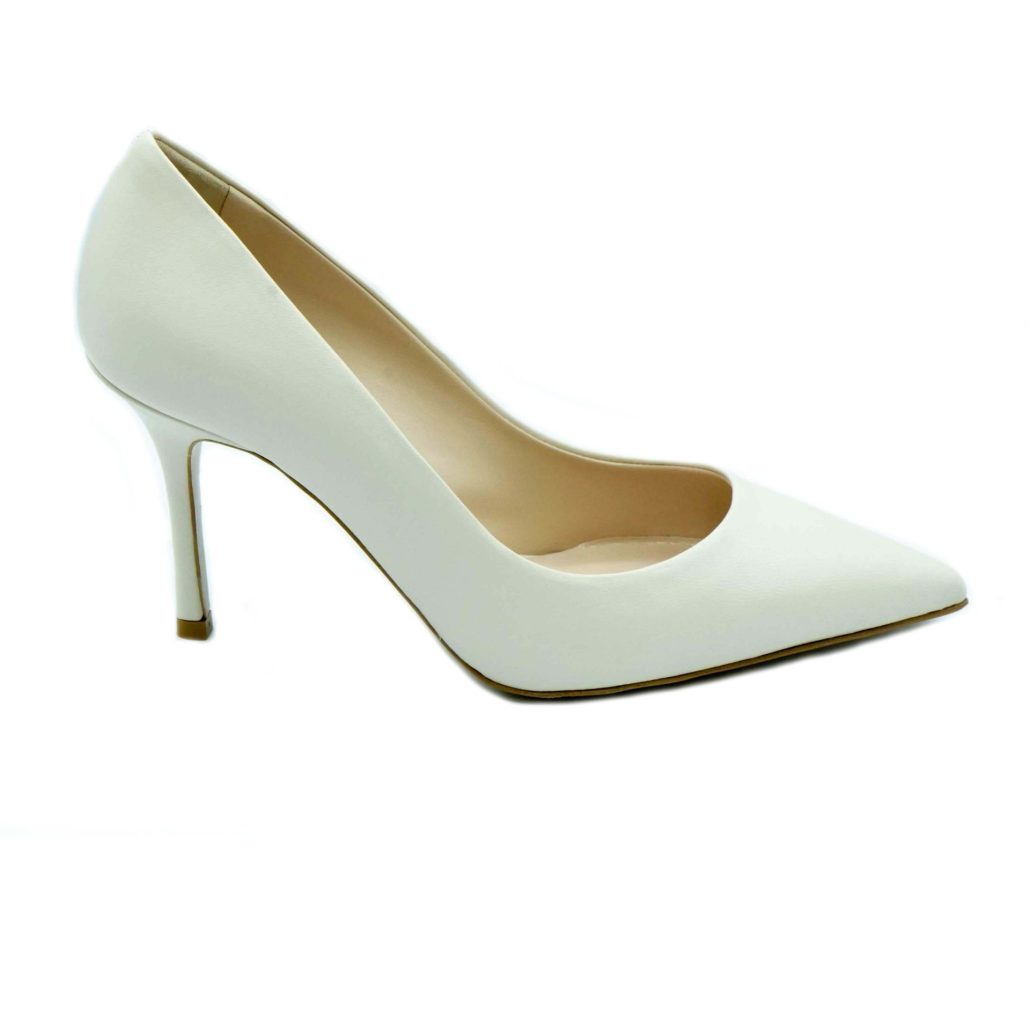 Lea Gu scarpa con tacco in nappa, tacco 85mm Vendita Economica